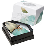 Large Vegan Aquamarine Mermaid Crystal Healing Soap with a FREE Aquamarine Bracelet