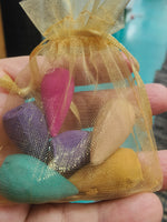 Multicolour incense cones